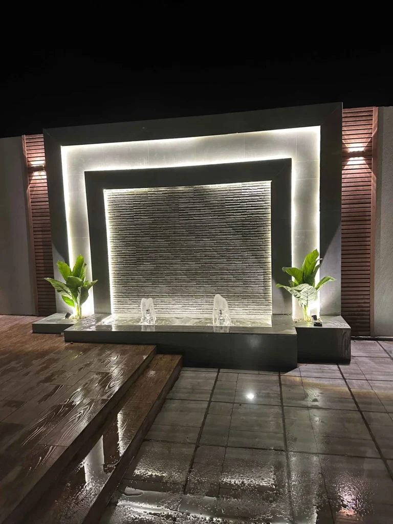 شلالات ونوافير حدائق بالمدينة المنورة